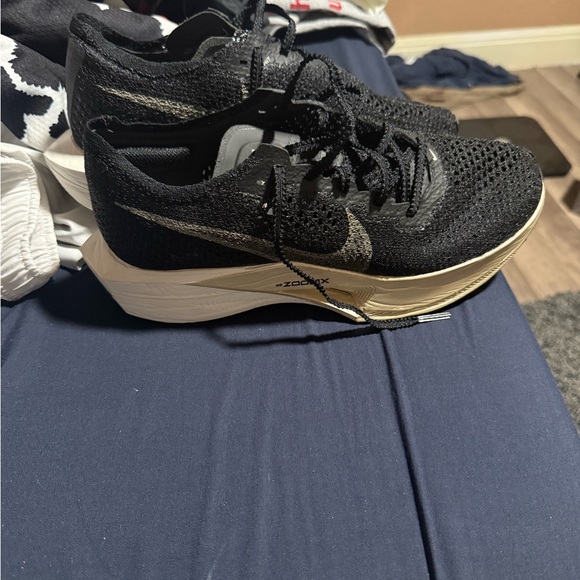 Nike Black and Gold VaporFly 3 Sneakers - Picture 1 of 5
